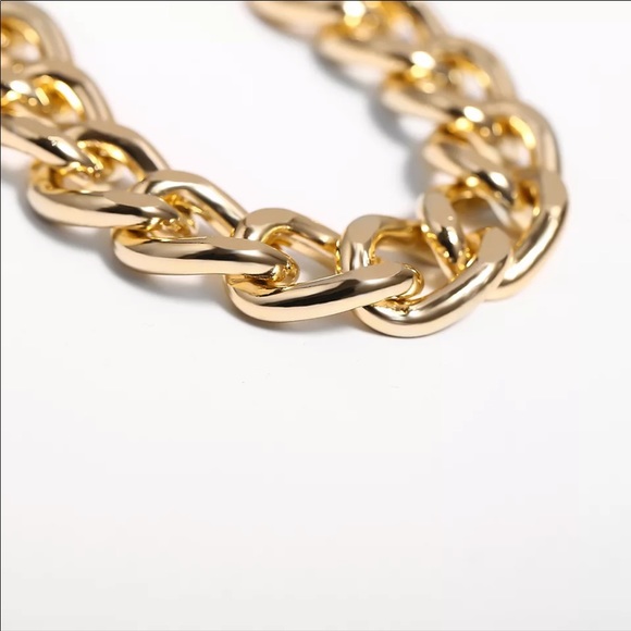 Gold Link anklet - Picture 2 of 9